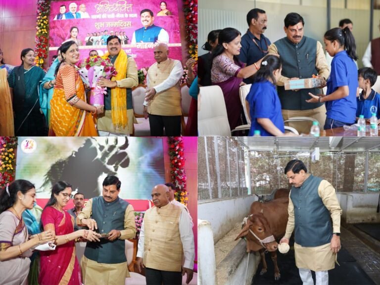 CM डॉ. मोहन ने धूमधाम से मनाया जन्मदिन