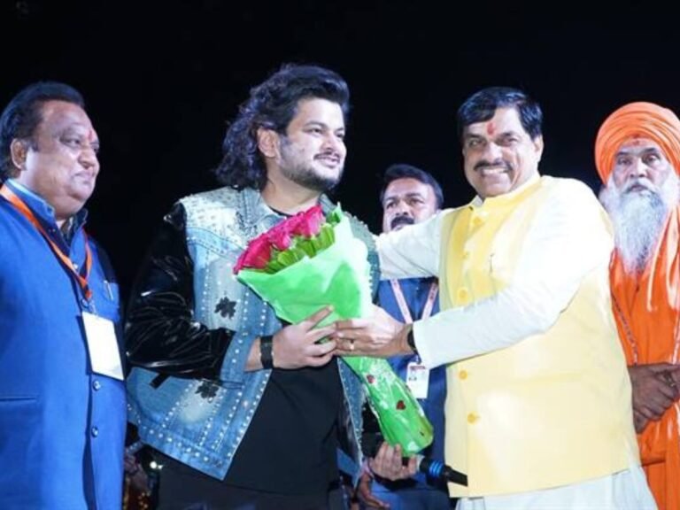 CM डॉ. यादव ने की गायक विशाल मिश्रा से मुलाकात