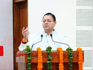 मुख्यमंत्री पुष्कर सिंह धामी