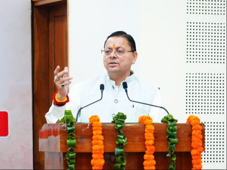 मुख्यमंत्री पुष्कर सिंह धामी