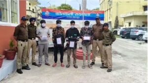 4 सट्टेबाज गिरफ्तार