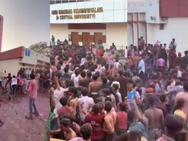 GGU में आपस में भिड़े छात्र