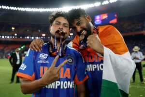 कुलदीप यादव और सिराज