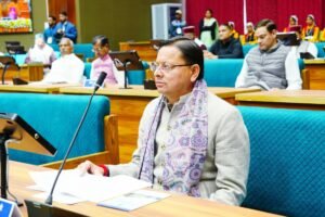 मुख्यमंत्री पुष्कर सिंह धामी