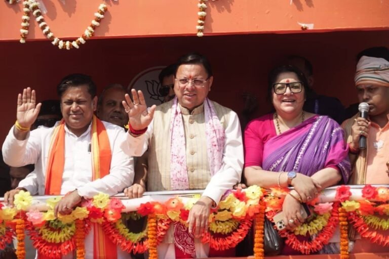 CM Dhami Parivartan Yatra