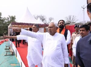 पूर्णिया पहुंचे CM नीतीश