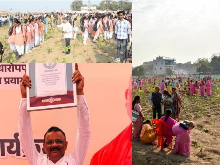 Varanasi Tree Planting Record
