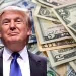 Trump signature on dollar