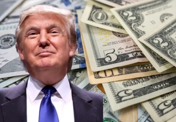 Trump signature on dollar