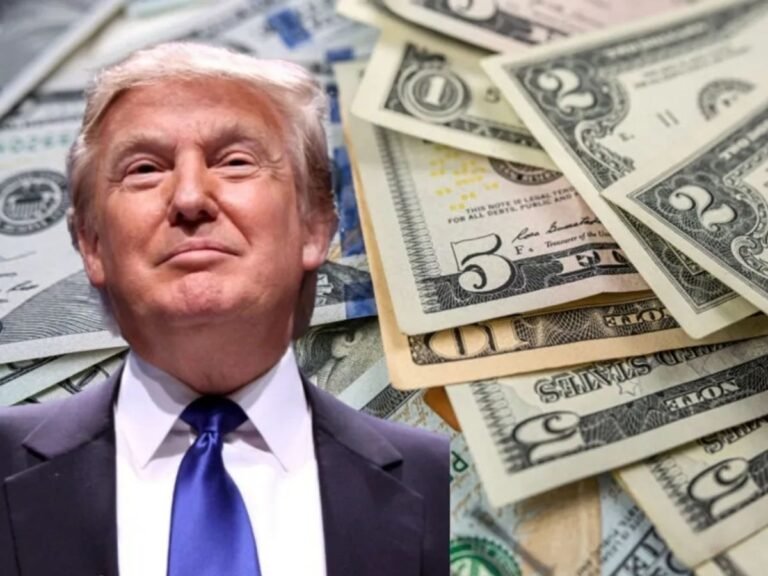 Trump signature on dollar