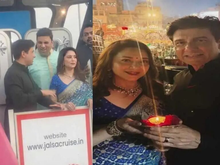 Madhuri Dixit Varanasi Visit