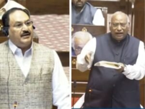 नड्डा और खड़गे