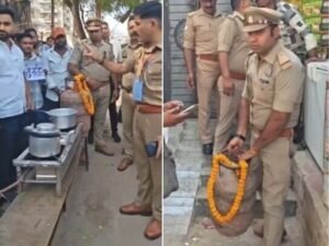 नाले की गैस से चाय, 6 पर FIR