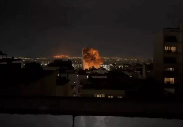 Israel Airstrikes Iran Tehran Isfahan