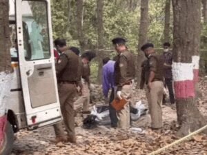 जंगल में मिला था शव