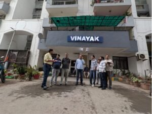 इसी बिल्डिंग में रहता था मृतक