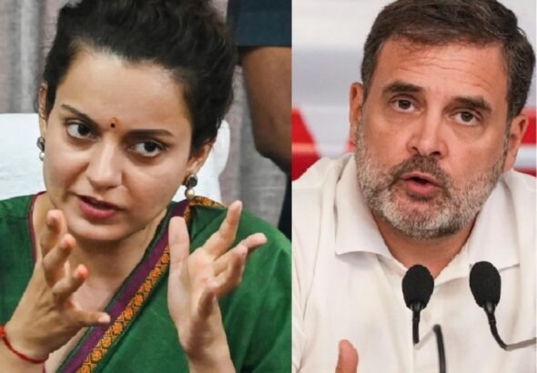 Kangana Ranaut vs Rahul Gandhi