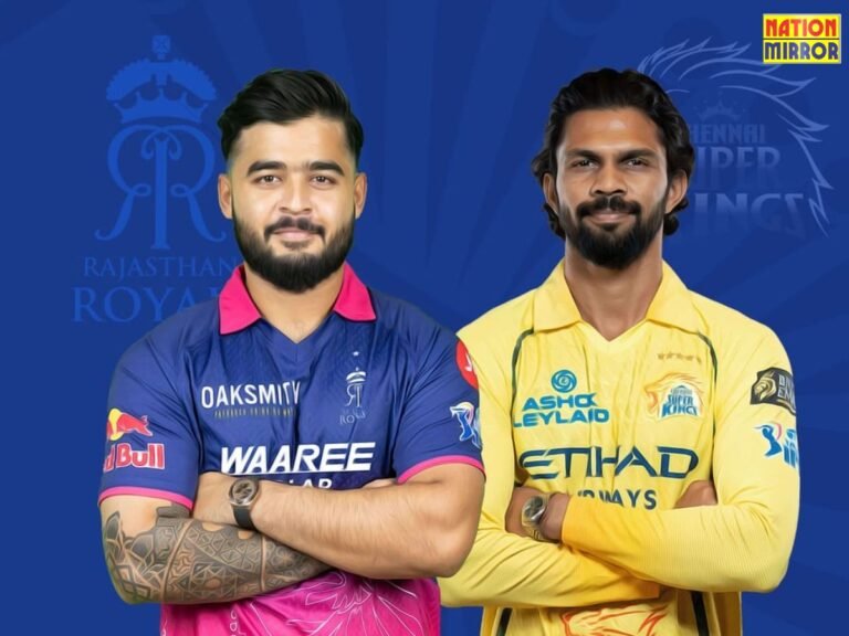 RR vs CSK IPL 2026