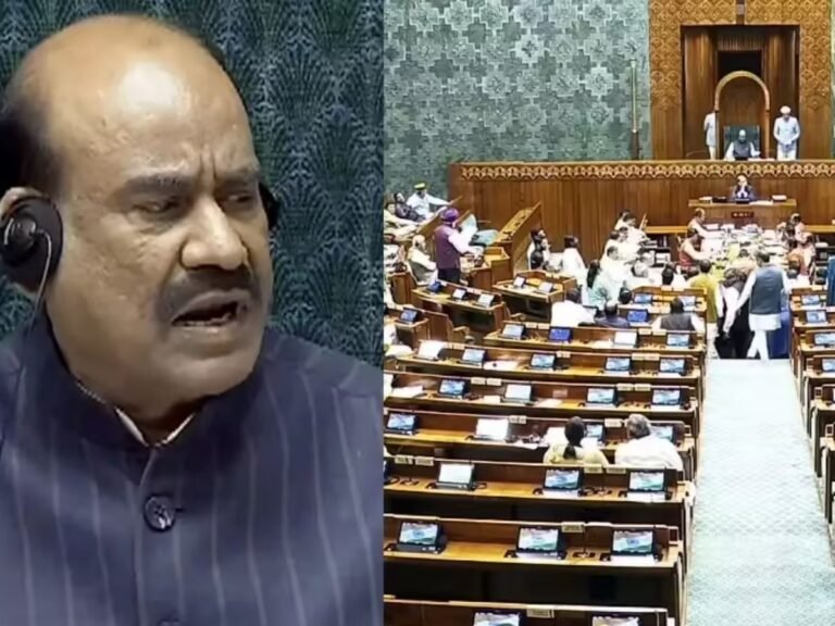 Suspension of 8 Opposition MPs