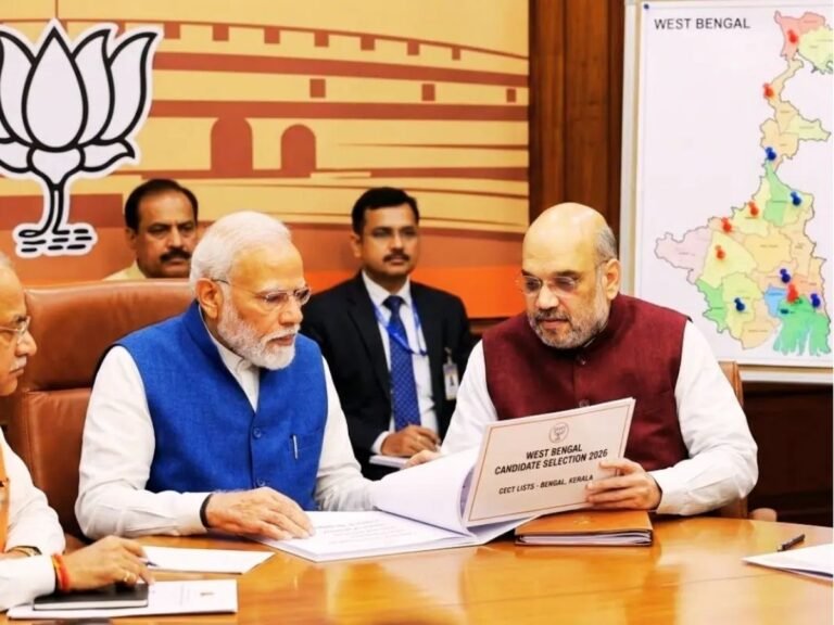 BJP Bengal Candidate List