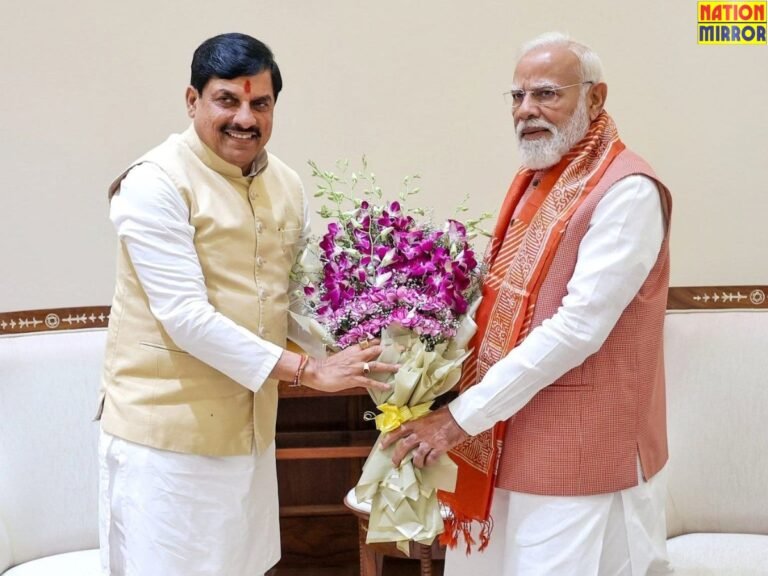 PM नरेंद्र मोदी से मिले CM डॉ मोहन