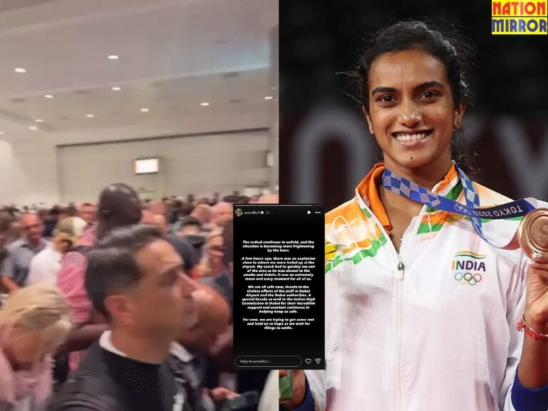 PV Sindhu Stuck In Dubai