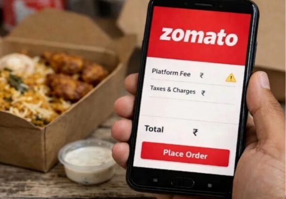  Zomato platform fee hike