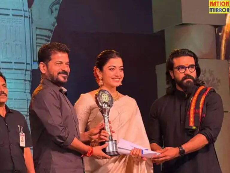 Rashmika Win Best Actress Award