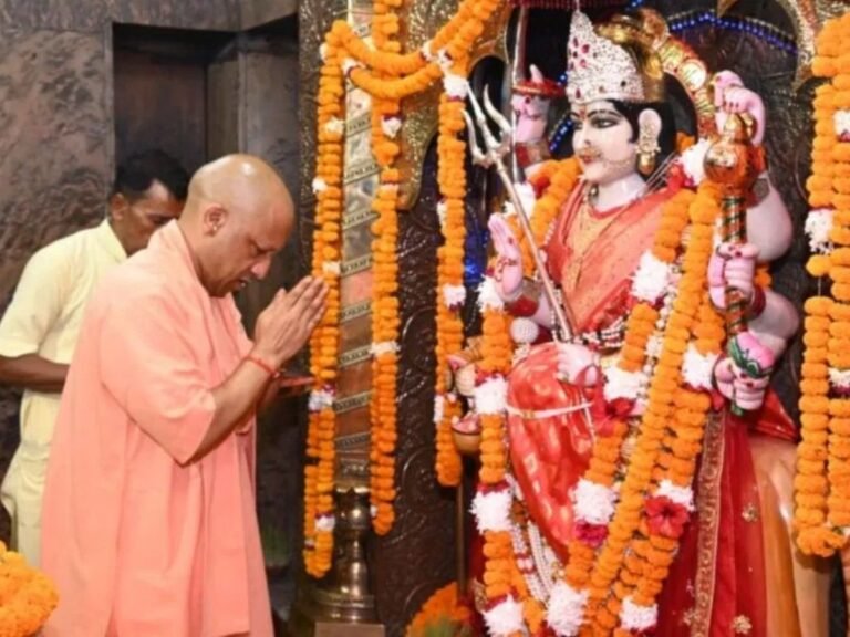 CM Yogi Maa Pateshwari Darshan
