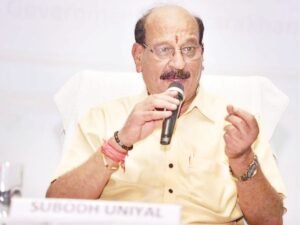 वन मंत्री सुबोध उनियाल