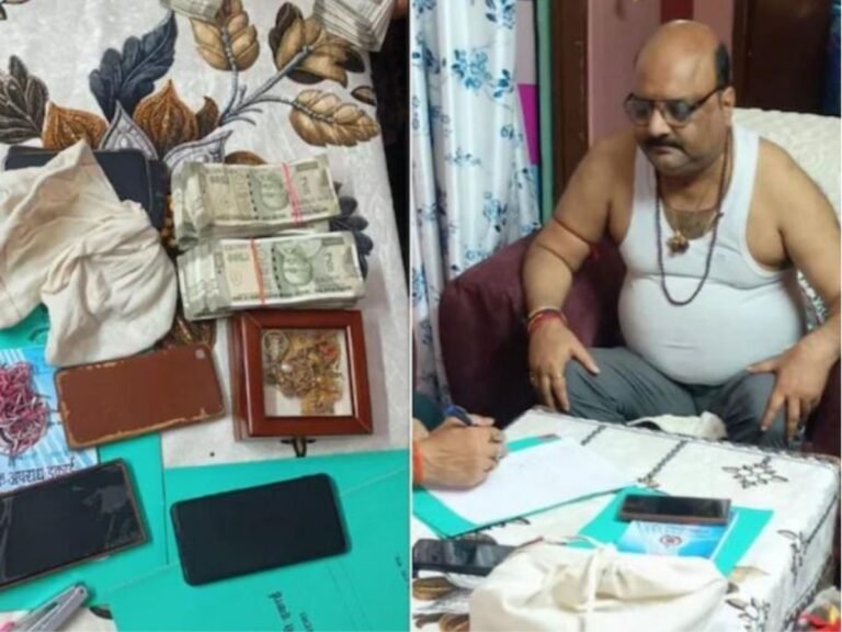 Patna raid cash thrown