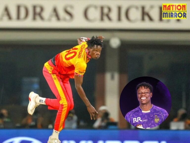 KKR Signs Blessing Muzarabani For IPL