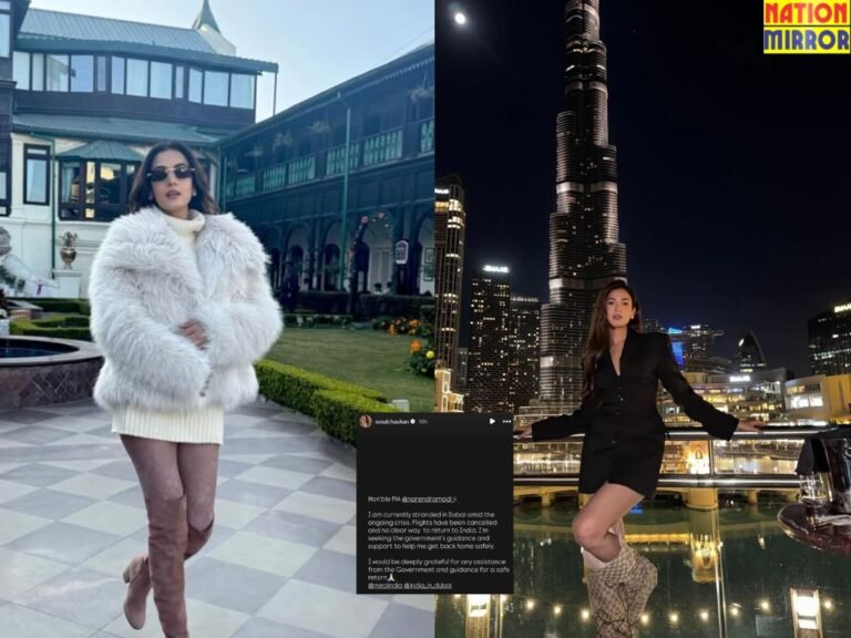 Sonal Chauhan Stuck In Dubai