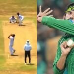 Sri Lanka Bowler Imitates Tariq