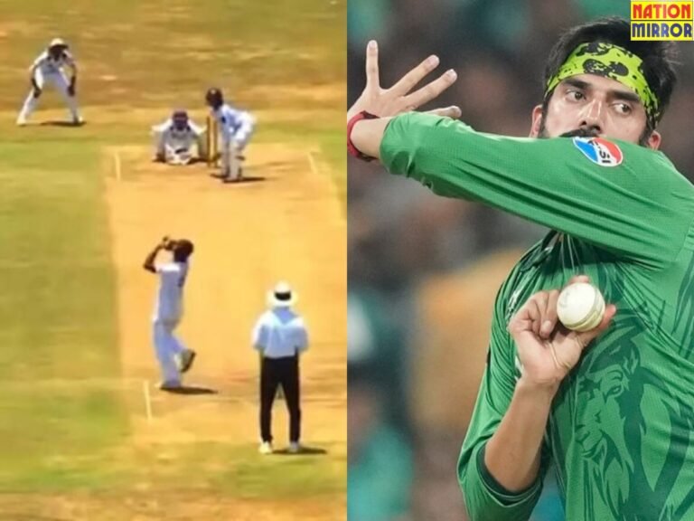 Sri Lanka Bowler Imitates Tariq