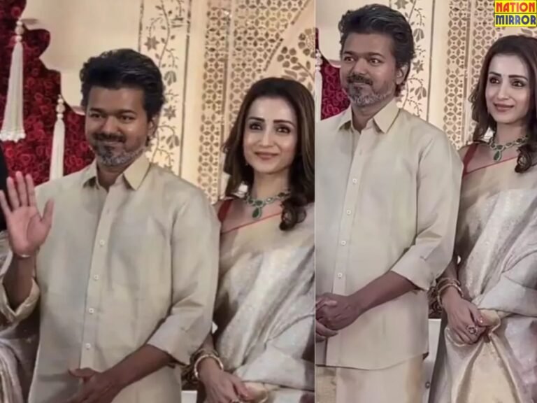 Thalapati Vijay Trisha Seen Together