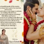 Vijay Rashmika Marriage Celebration