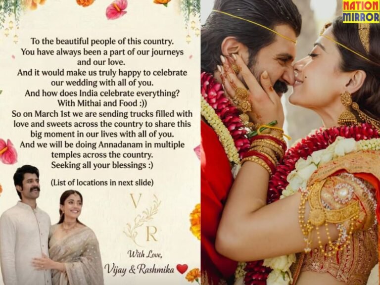 Vijay Rashmika Marriage Celebration