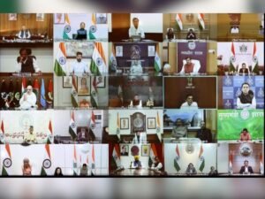 वर्चुअली जुड़े मुख्यमंत्री