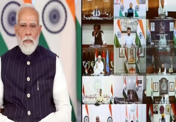 PM Modi meeting with CMs