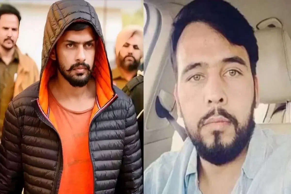 लॉरेंस बिश्नोई (बाएँ) और रोहित गोदारा (दाएं)