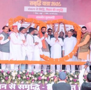 समृद्धि यात्रा जमुई और नवादा पहुंची