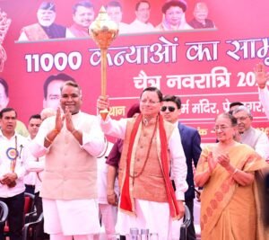 1100 कन्याओं का पुजन