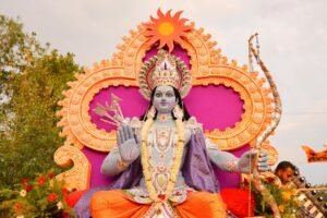 सांस्कृतिक झलकियों से सजी झांकियां