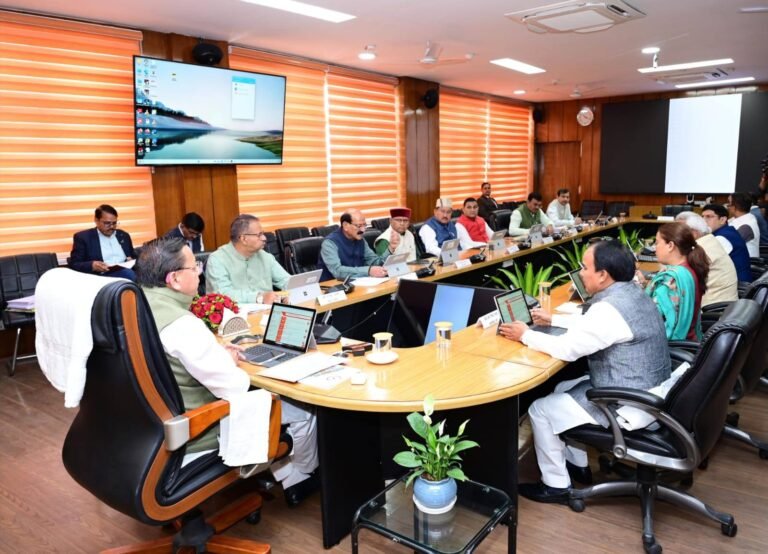 Dhami Cabinet Meeting