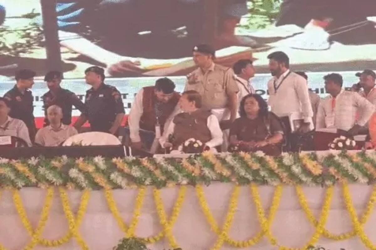 रैली का एक दृश्य