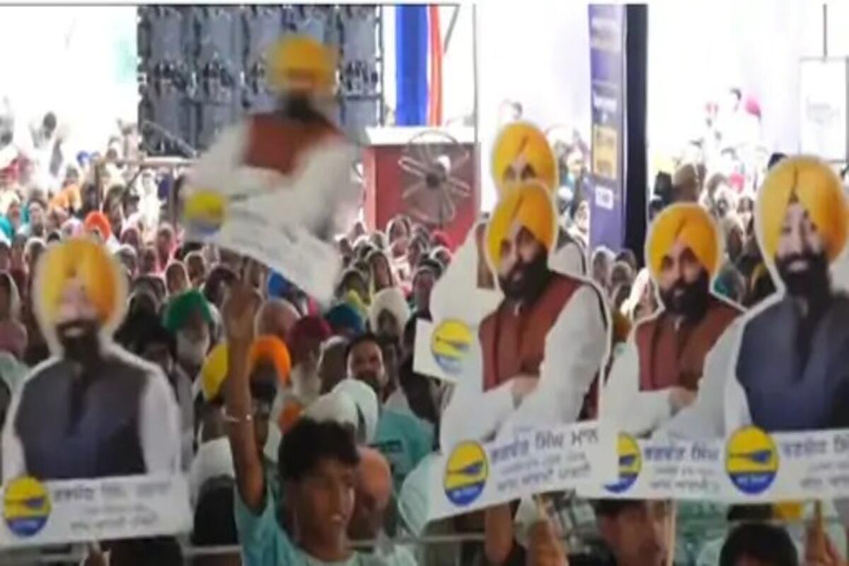 सनोर में सीएम मान के समर्थक