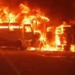 आग में जिंदा जले 8 लोग