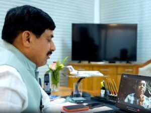 प्रियांशी के माता-पिता ने किया सीएम डॉ मोहन का धन्यवाद