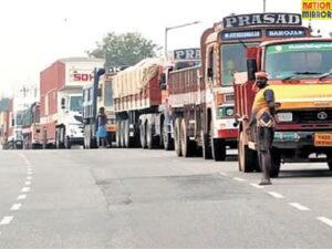 भारी वाहनों के शहर प्रवेश पर सुबह 5 से रात 12 बजे तक लगा पूर्ण प्रतिबंध